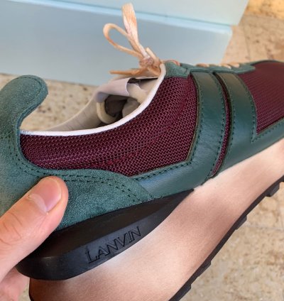 Logo Runner Trainer In Multicolor