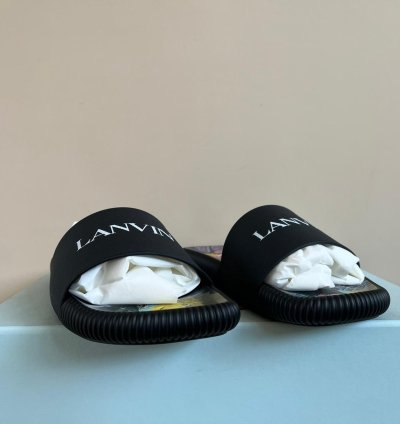 Logo Slides In Black