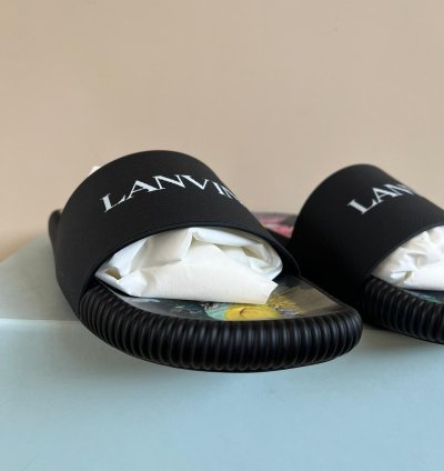 Logo Slides In Black
