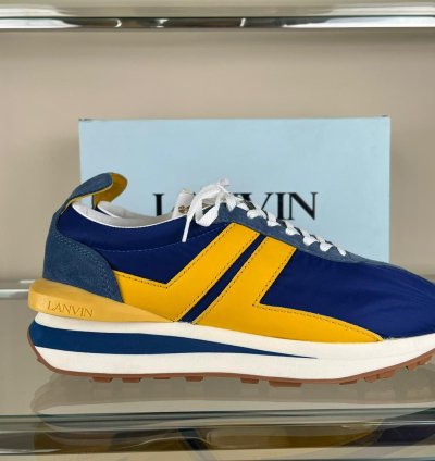 Low Top Runner Sneakers In Multicolor