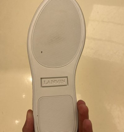 Mouth Tongue Sneakers In White
