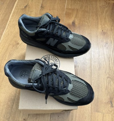 Nb Stone Island 991 V2 Black Made In Uk