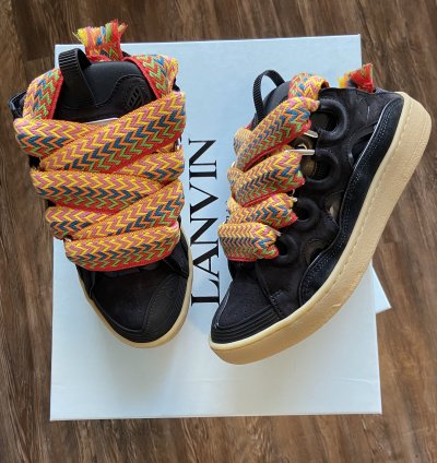 New 890 Retail Lanvin Curb Sneaker