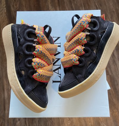 New 890 Retail Lanvin Curb Sneaker