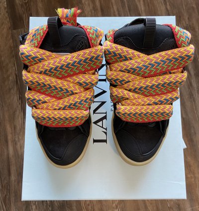 New 890 Retail Lanvin Curb Sneaker