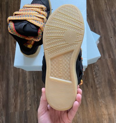 New 890 Retail Lanvin Curb Sneaker