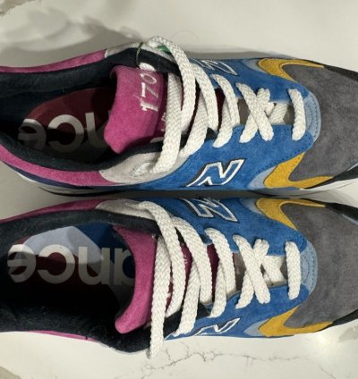 New Balance 1700 Kith The Colorist Blue Toe