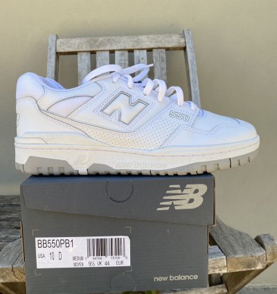 New Balance 550 White Grey Shoes