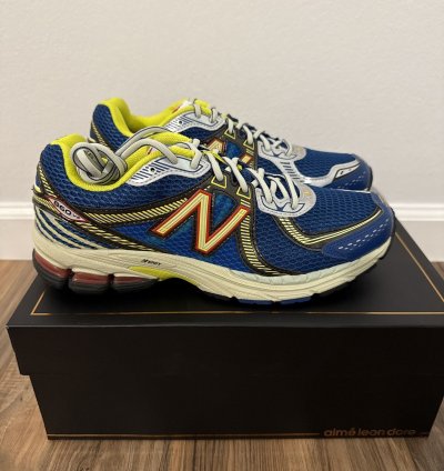 New Balance 860v2 Aime Leon Dore Ald Blue Yellow Us 10