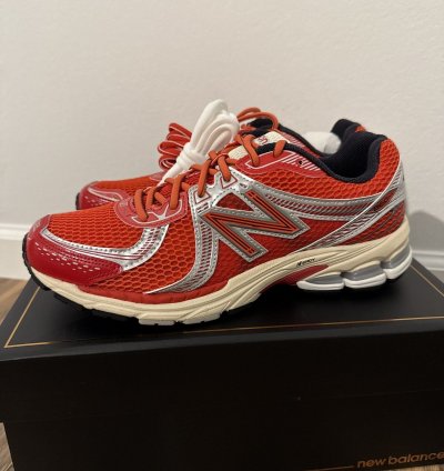 New Balance 860v2 Aime Leon Dore Ald Red Us 10