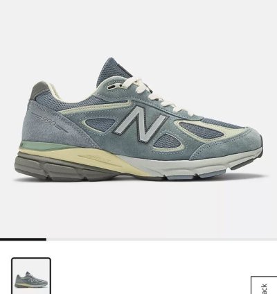 New Balance 990v4 Miusa Auralee Blue