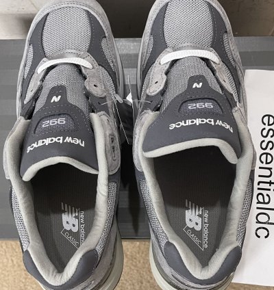 New Balance 992 M992gr Grey Running Shoes 8 5 New In Box
