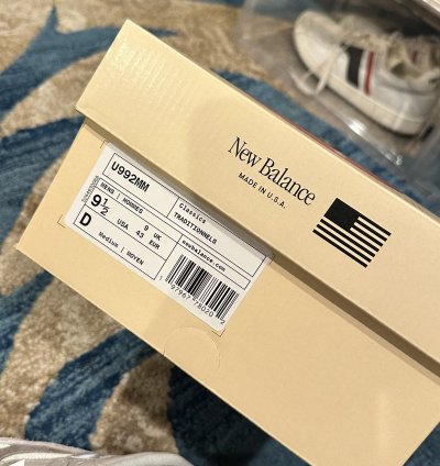 New Balance 992 Mushroom Moonrock U992mm