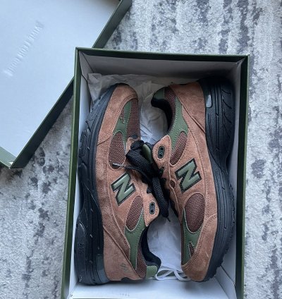 New Balance 993 Aime Leon Dore - Beef Broccoli