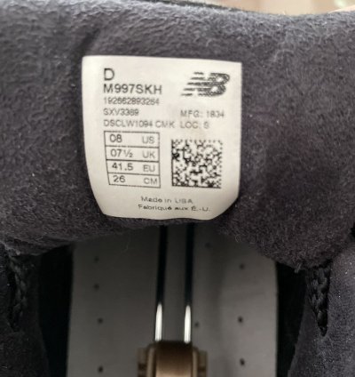 New Balance 997s Fusion Kith United Arrows Sons Gris Rose