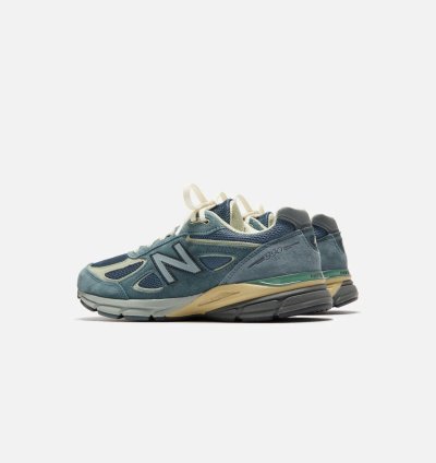 New Balance Auralee Made In Usa 990v4 Blue