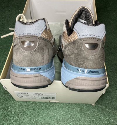 New Balance Auralee Miusa 990v4 Grey Size 10 Ships Asap