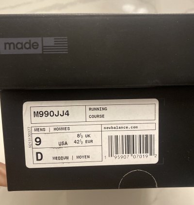 New Balance Jjjjound 990v4 Navy