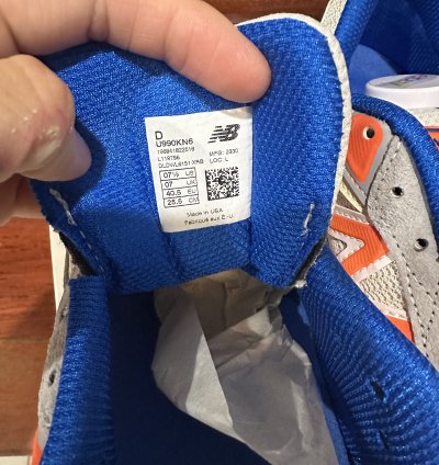 New Balance Kith 990v6 Msg Knicks 7 5
