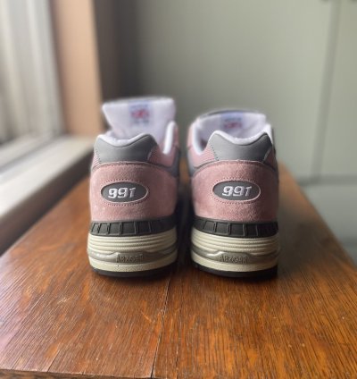 New Balance Made In England 991 Pink - Grey Similar To Patta