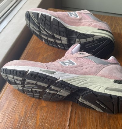 New Balance Made In England 991 Pink - Grey Similar To Patta