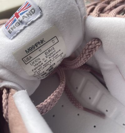 New Balance Made In England 991 Pink - Grey Similar To Patta