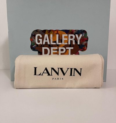 New Lanvin Gallery Dept Arpege Ankle Boots Black Multi