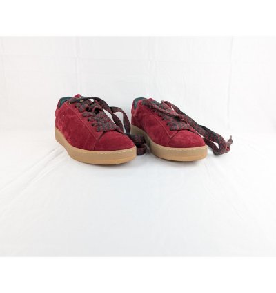 O1rshd1 Lite Curb Low-top Sneakers In Burgundy Dark Green