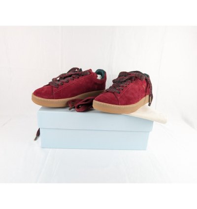 O1rshd1 Lite Curb Low-top Sneakers In Burgundy Dark Green