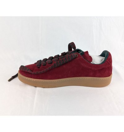 O1rshd1 Lite Curb Low-top Sneakers In Burgundy Dark Green
