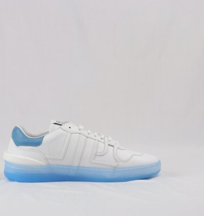 O1rshd11223 Clay Low Top Sneakers In White Blue