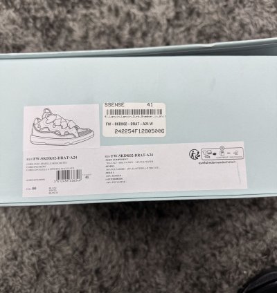 Off White Lanvin Curb Sneakers
