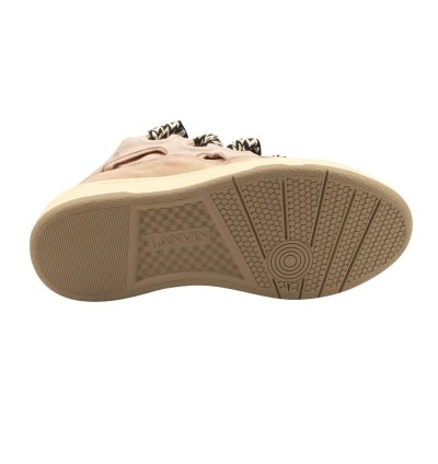 Pink Chevron Laces Curb Sneakers Size 10 43