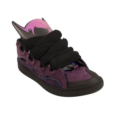 Purple Batman Curb Sneakers Size 10 43