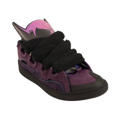 Purple Batman Curb Sneakers Size 10 43