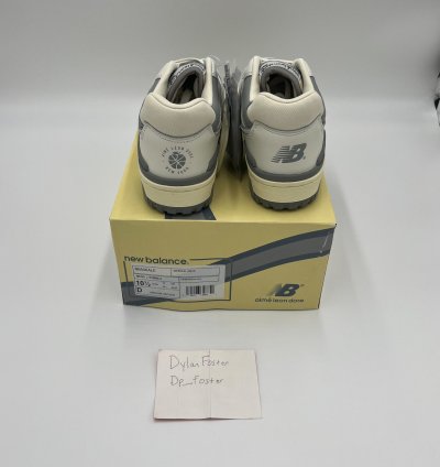 Size 10 5 New Balance 550 Aime Leon Dore White Grey