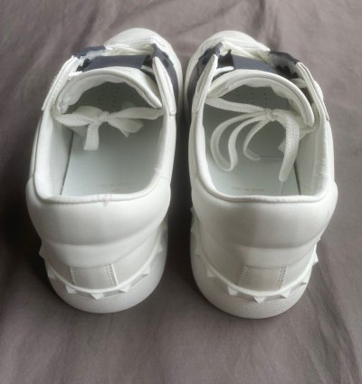 Valentino Garavani Leather Sneakers Marine