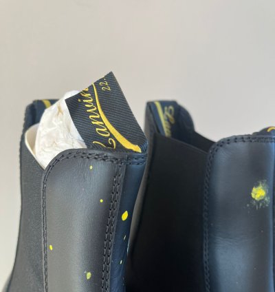 Style Arpege Ankle Boots In Black Multicolor