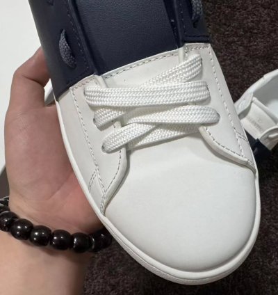 Valentino Garavani Leather Sneakers marine