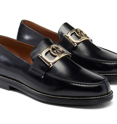 Swan Metallic-buckle Loafers - Unisex