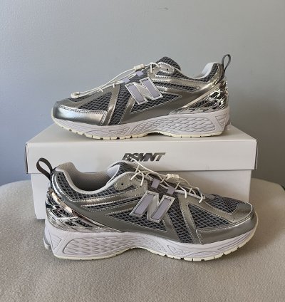 The Basement New Balance 1906r In Silver