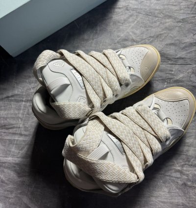 The Webster Lanvin Curb In White Jade