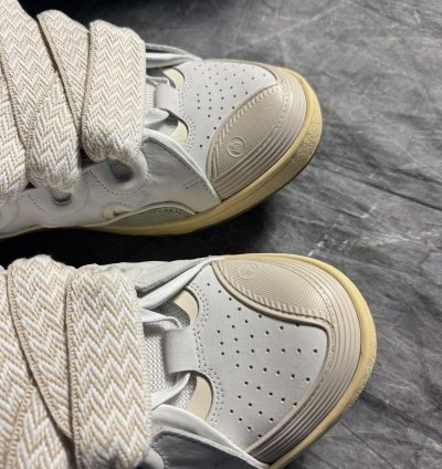 The Webster Lanvin Curb In White Jade
