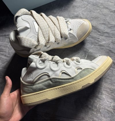 The Webster Lanvin Curb In White Jade