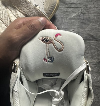 The Webster Lanvin Curb In White Jade