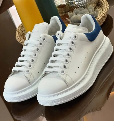Alexander Mcqueen Oversized Worker Blue
