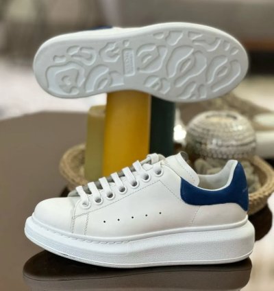 Alexander Mcqueen Oversized Worker Blue