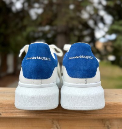 Alexander Mcqueen Oversized Worker Blue