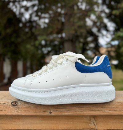 Alexander Mcqueen Oversized Worker Blue