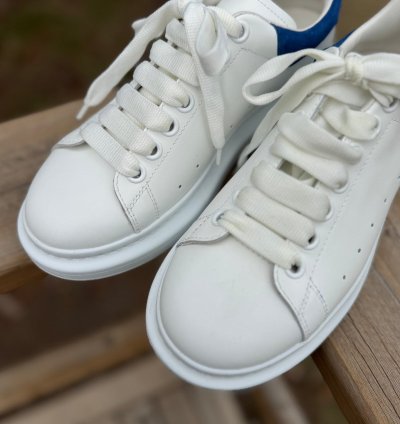 Alexander Mcqueen Oversized Worker Blue